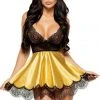 Chemises, Nightwear Beauty Night Eve Chemise Gold