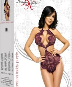 Beauty Night Jordana Teddy Purple Body, Bodysuits, Teddies 18 Beauty Night Jordana Teddy Purple Body, Bodysuits, Teddies