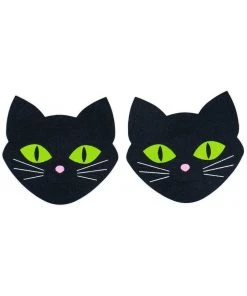 Nipple Pasties Black Cat Glow In The Dark Pasties Pasties And Harnesses