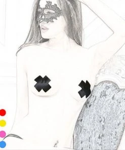 Nipple Pasties Red Cross Pasties