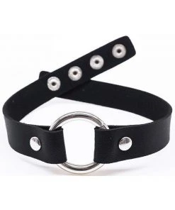 Gothic Collars Black Gothic O-Ring Collar