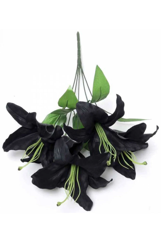 Alchemy Gothic Black Lily Bunch All Homeware 3 Alchemy Gothic Black Lily Bunch All Homeware