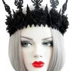 Gothic Hair Accessories Black Rose Gothic Crown Gothic Accessories