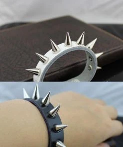 Gothic And Steampunk Jewellery Gothic Accessories Gothic Spike Stud Bracelet