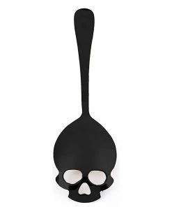 Gothic Accessories Gothic Skull Sugar Spoon Black Steampunk Homeware