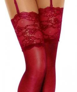 Beauty Night Romance Stockings Cherry