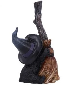 Nemesis Now Broom Guard Witches Cat All Homeware