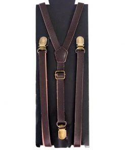 Gothic Accessories Brown Adjustable Braces Steampunk All Steampunk Accessories