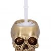 Nemesis Now Brush With Death Gold Toilet Brush Bathroom