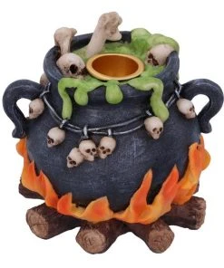Nemesis Now Bubbling Brew Candle / Incense Cone Holder