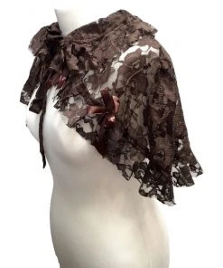 Burleska Amy Brown Lace Bolero Shrug