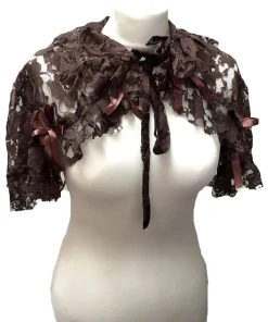 Burleska Amy Brown Lace Bolero Shrug