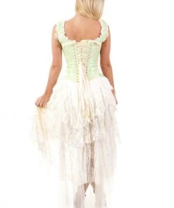 Burleska Ophelie Dress Pistachio Green 7 Burleska Ophelie Dress Pistachio Green