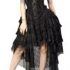 Burleska Ophelie Dress Brown Stripe