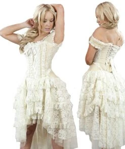 Burleska Ophelie Dress Cream