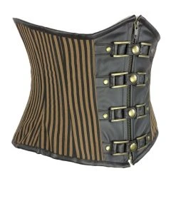 Burleska Steampunk Gemini Underbust Corset Ladies Steampunk Clothing
