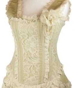 Burleska Steampunk Venice Bodice Cream Ladies Steampunk Clothing