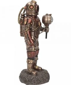 Nemesis Now Mariners Descent Steampunk Figurine, LED Lights