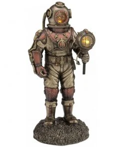Nemesis Now Mariners Descent Steampunk Figurine, LED Lights