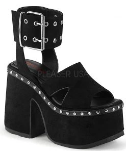 Demonia Suede CAMEL 102 Shoes