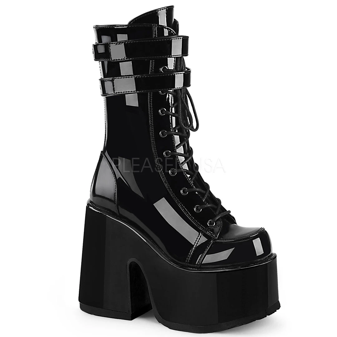 Gothic Boots Demonia CAMEL-250 Boots PVC 4 Gothic Boots Demonia CAMEL-250 Boots PVC