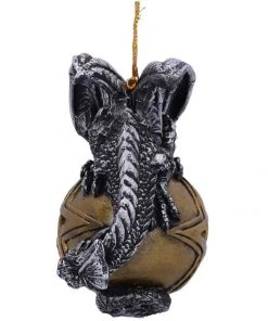 Nemesis Now Caspar Festive Hanging Dragon Ornament All Homeware