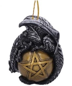 Nemesis Now Caspar Festive Hanging Dragon Ornament All Homeware