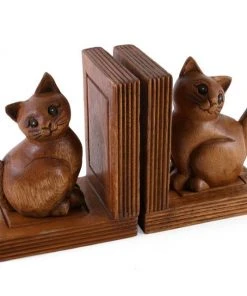 Something Different Cat Bookends