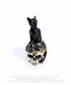 Alchemy Gothic Alchemy Cat Skull Miniature