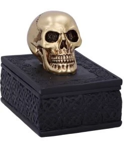 Nemesis Now All Homeware Celtic Opulence Skull Box