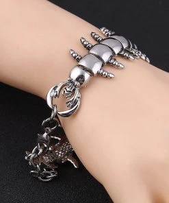 Gothic And Steampunk Jewellery Centipede Bracelet
