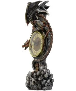 Nemesis Now Clockwork Reign Steampunk Dragon Clock Steampunk Homeware
