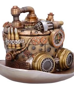 Nemesis Now Steampunk Homeware Cogwork Hatter Box Steampunk Top Hat