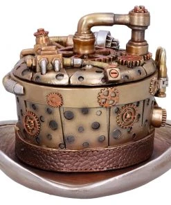 Nemesis Now Steampunk Homeware Cogwork Hatter Box Steampunk Top Hat