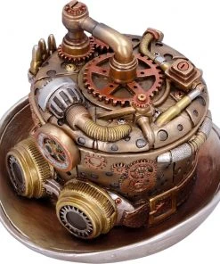 Nemesis Now Steampunk Homeware Cogwork Hatter Box Steampunk Top Hat