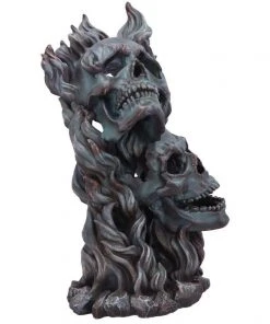 Nemesis Now Comedy And Tragedy Skull Ornament