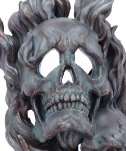 Nemesis Now Comedy And Tragedy Skull Ornament