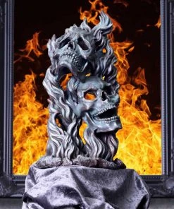 Nemesis Now Comedy And Tragedy Skull Ornament