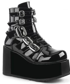 Gothic Boots Demonia CONCORD-57 Boots Black