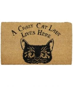 Nemesis Now Front Door & Hallway Crazy Cat Lady Doormat