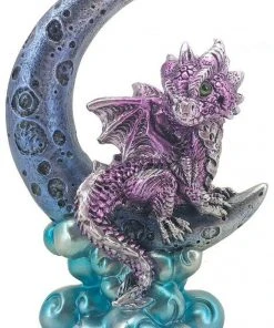 Nemesis Now All Homeware Crescent Creature Dragon Purple