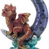 Nemesis Now All Homeware Crescent Creature Dragon Red