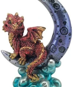 Nemesis Now All Homeware Crescent Creature Dragon Red
