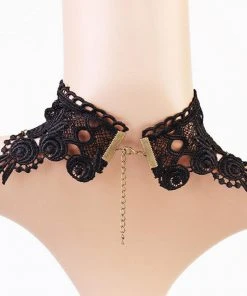 Lace Jewellery Ornate Black Lace Victorian Gothic Choker