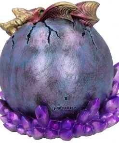 Nemesis Now Crimson Hatchling Glow Dragon Red