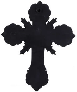 Nemesis Now All Homeware Spiral Crucifix Wall Plaque