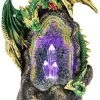 JD Gifts Crystal Cave LED Dragon Two Heads