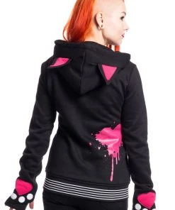 Innocent Clothing Cupcake Cult Kitty Mase Hoodie All Ladies Clothing