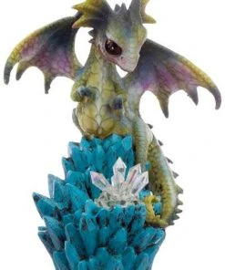 Puckator Cute Green Baby Dragon On Crystal A All Homeware