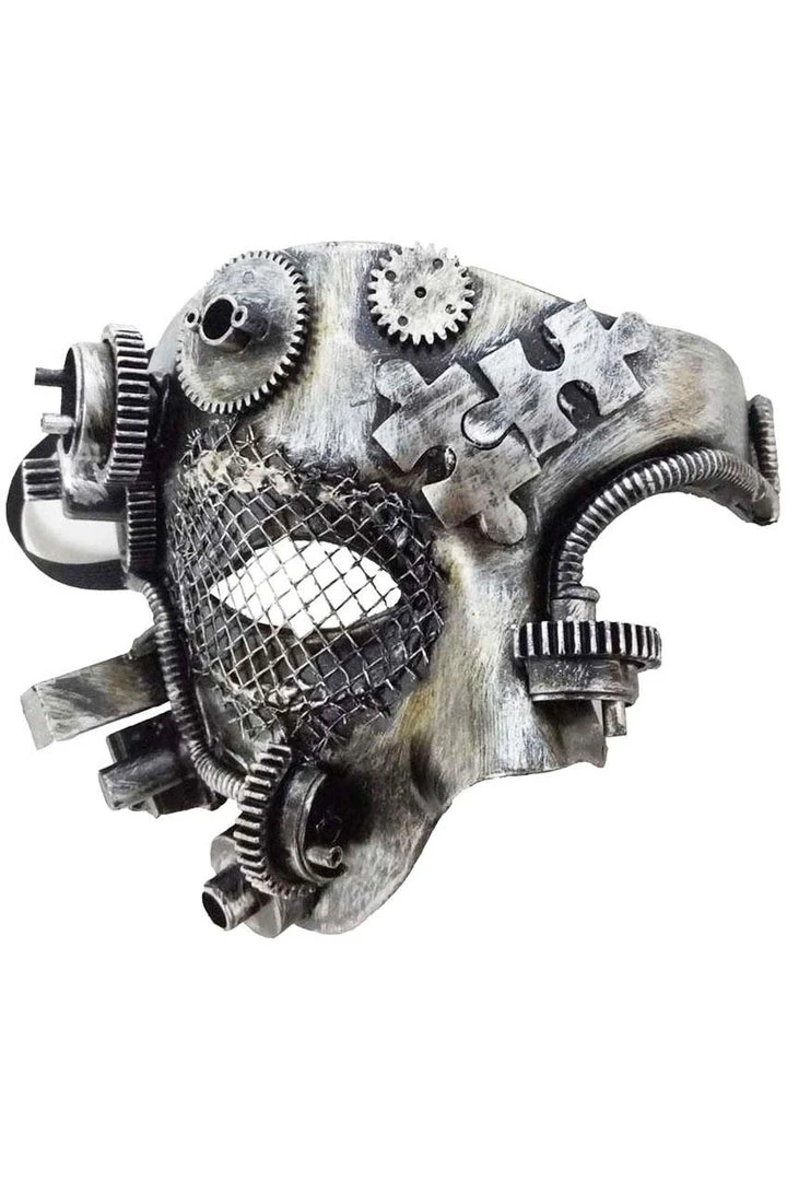 Nemesis Now All Steampunk Accessories Cyber Mask, Mechanical Phantom, Steampunk Masquerade Mask 3 Nemesis Now All Steampunk Accessories Cyber Mask, Mechanical Phantom, Steampunk Masquerade Mask